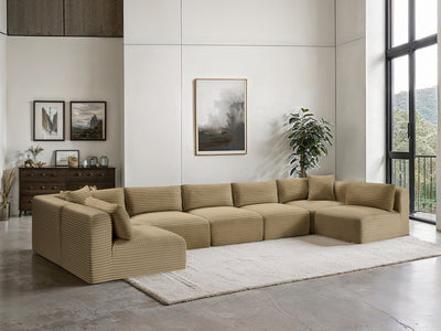 Shaggy 171" / 70" / 70" Wide U Shape Modular Sectional
