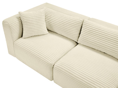 Shaggy 145" / 70" / 70" Wide U Shape Modular Sectional