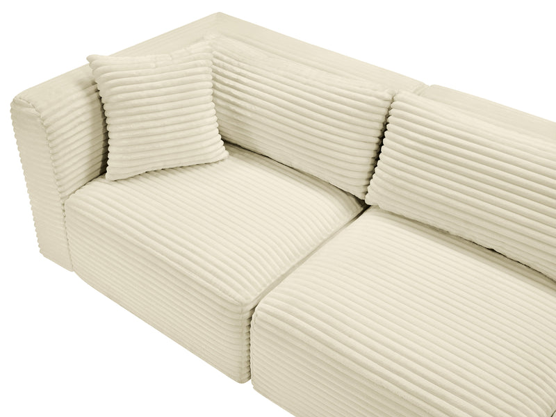 Shaggy 145" / 70" / 70" Wide U Shape Modular Sectional