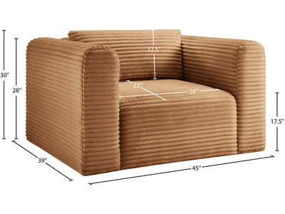 Shaggy 45" Wide Armchair