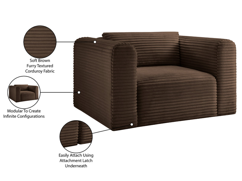 Shaggy 45" Wide Armchair