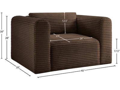 Shaggy 45" Wide Armchair