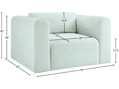 Shaggy 45" Wide Armchair