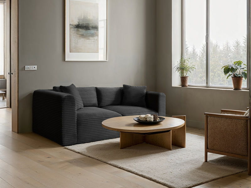 Shaggy 78" Wide Loveseat