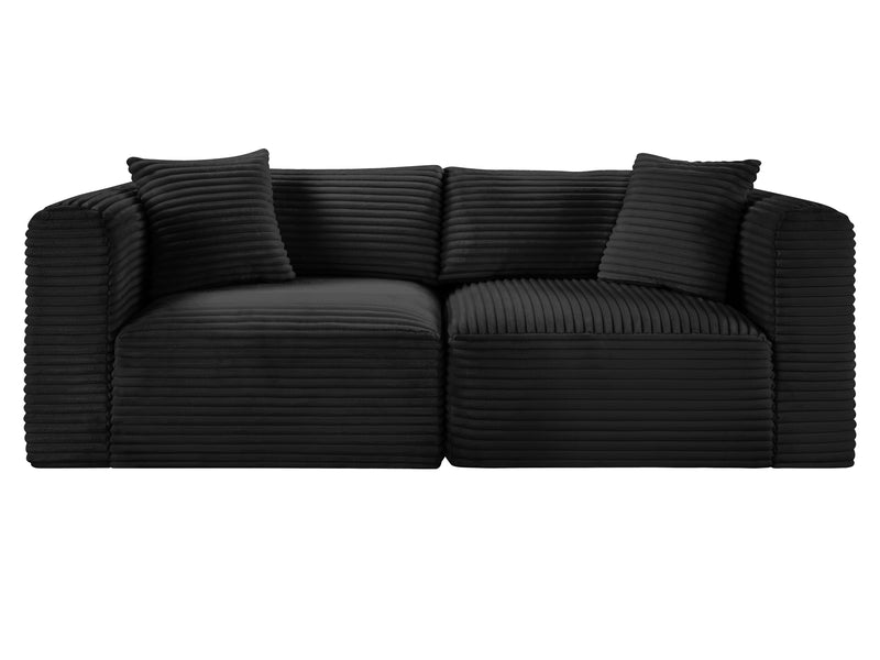Shaggy 78" Wide Loveseat