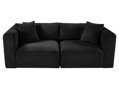 Shaggy 78" Wide Loveseat
