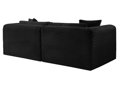 Shaggy 78" Wide Loveseat