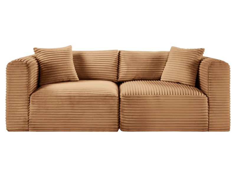 Shaggy 78" Wide Loveseat