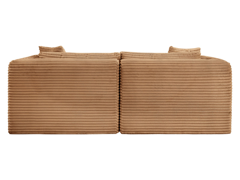 Shaggy 78" Wide Loveseat