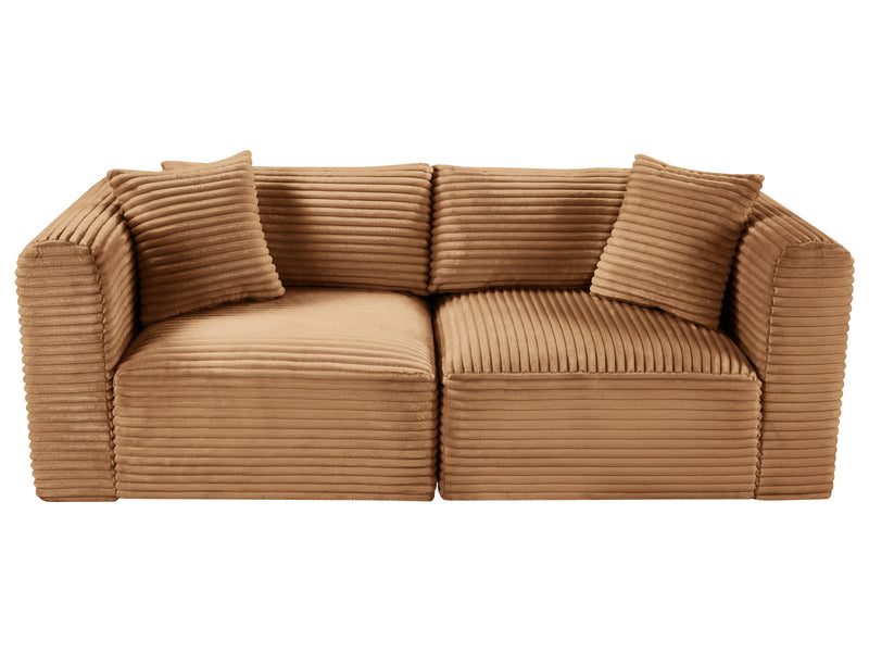 Shaggy 78" Wide Loveseat