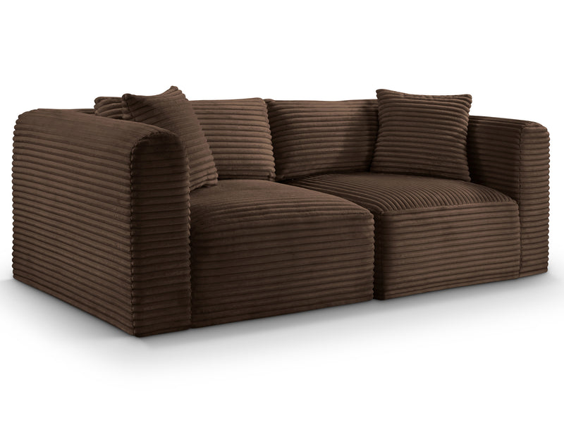 Shaggy 78" Wide Loveseat
