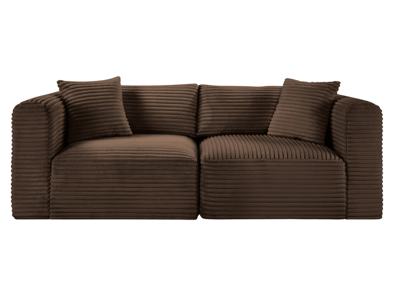 Shaggy 78" Wide Loveseat