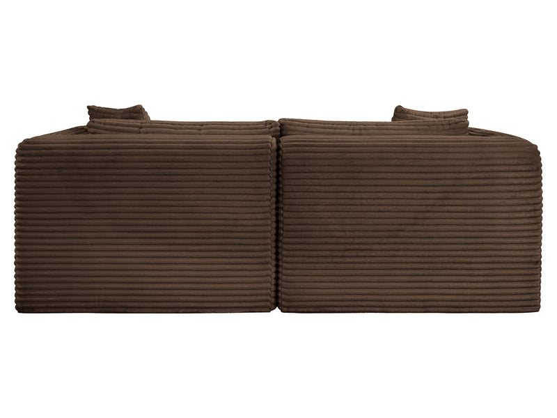 Shaggy 78" Wide Loveseat