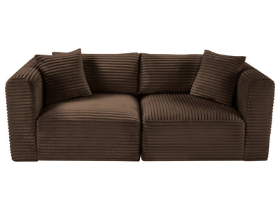 Shaggy 78" Wide Loveseat