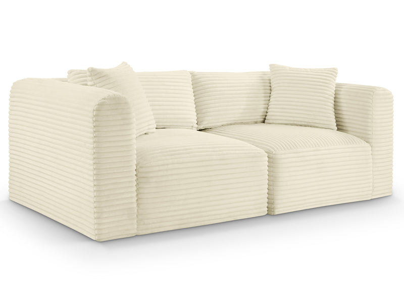 Shaggy 78" Wide Loveseat