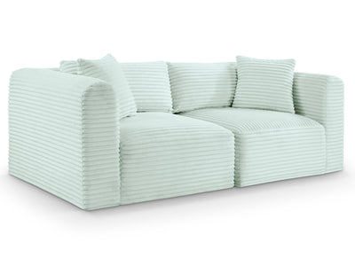 Shaggy 78" Wide Loveseat