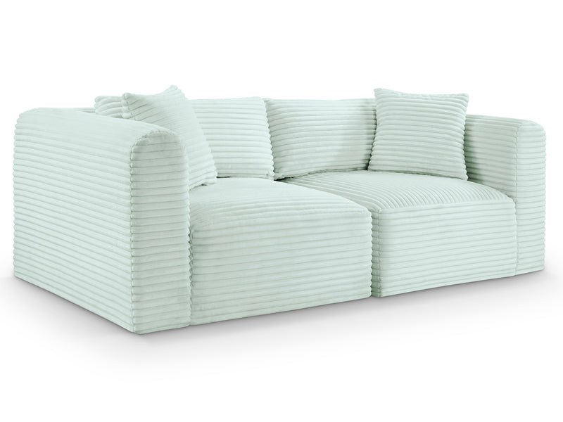 Shaggy 78" Wide Loveseat