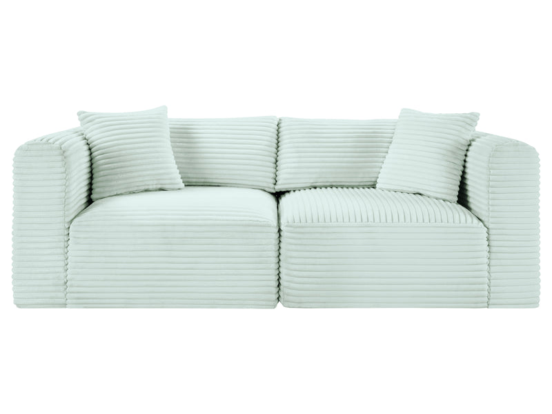 Shaggy 78" Wide Loveseat