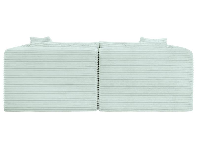 Shaggy 78" Wide Loveseat