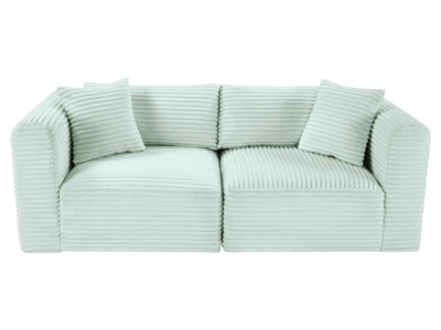 Shaggy 78" Wide Loveseat