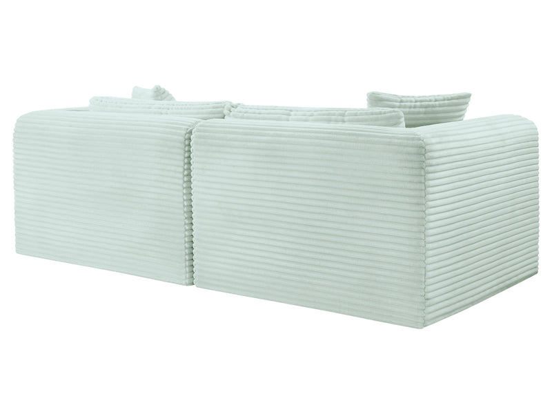 Shaggy 78" Wide Loveseat