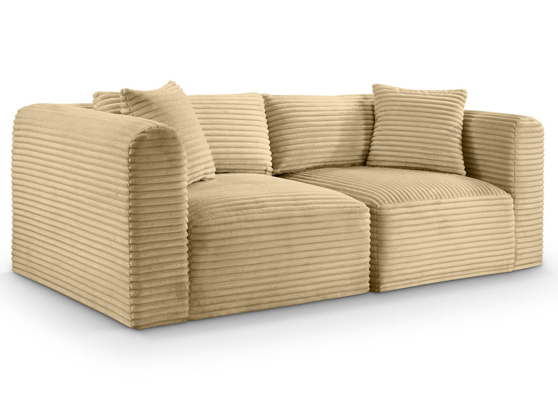 Shaggy 78" Wide Loveseat