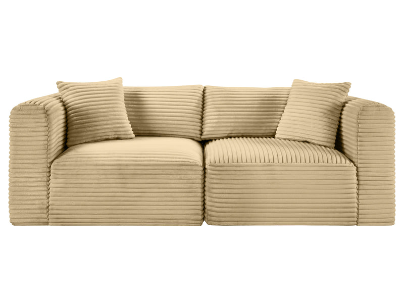 Shaggy 78" Wide Loveseat