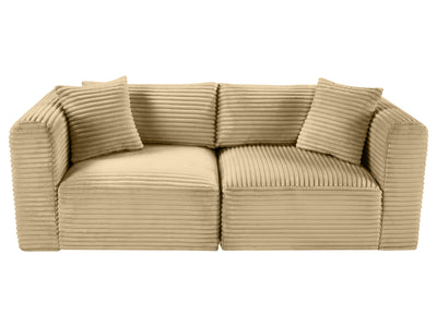 Shaggy 78" Wide Loveseat