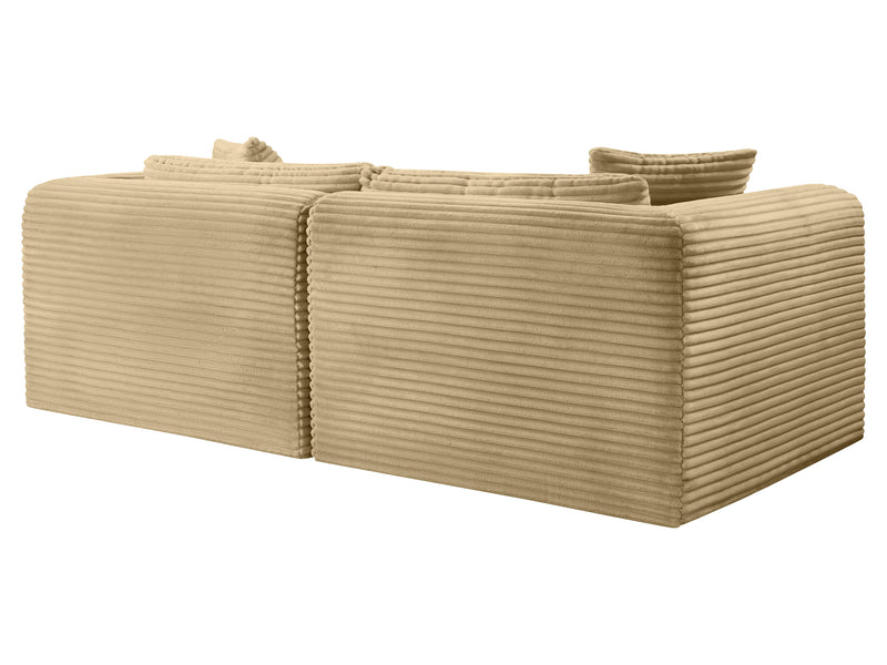 Shaggy 78" Wide Loveseat