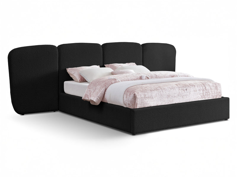 Shiloh Boucle Platform Bed