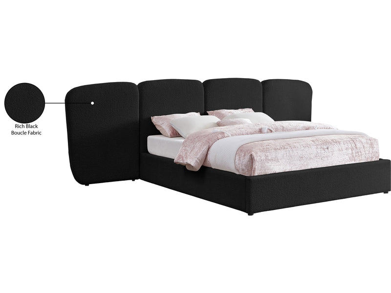 Shiloh Boucle Platform Bed