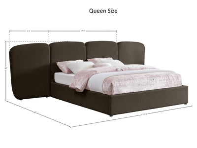 Shiloh Boucle Platform Bed