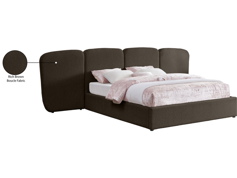 Shiloh Boucle Platform Bed