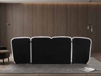 Shiloh Boucle Platform Bed