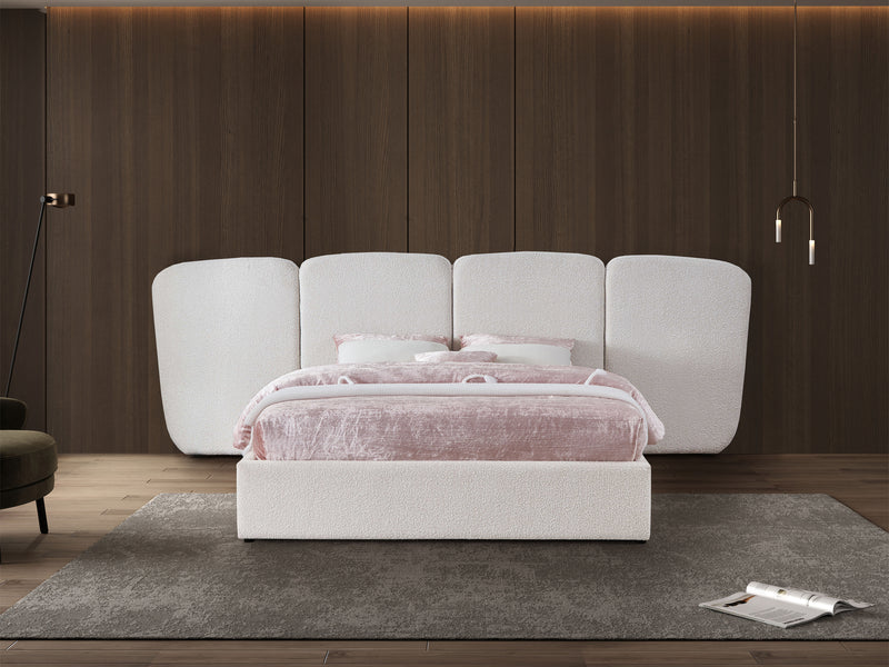 Shiloh Boucle Platform Bed