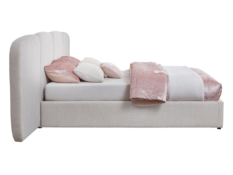 Shiloh Boucle Platform Bed