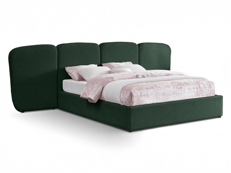 Shiloh Boucle Platform Bed