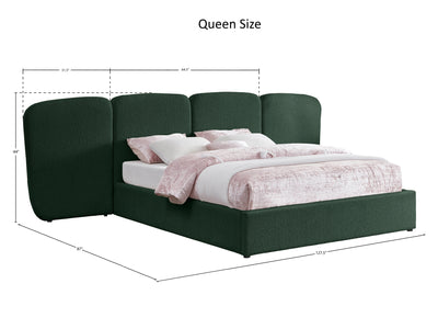 Shiloh Boucle Platform Bed