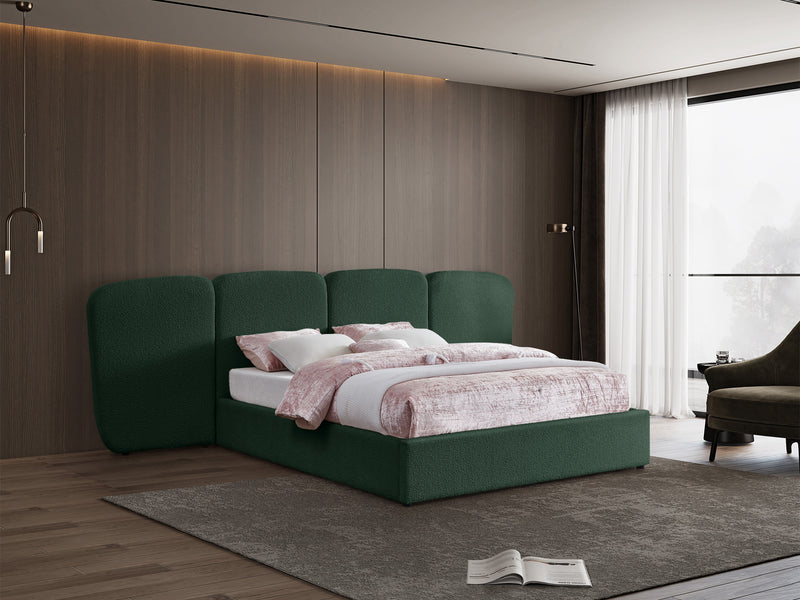 Shiloh Boucle Platform Bed