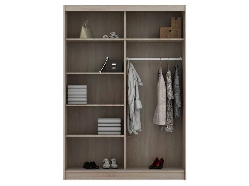 Peso 59" Wide Wardrobe