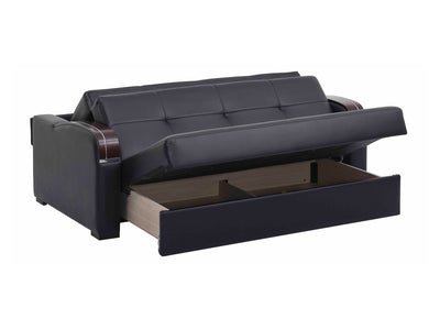 Sleep Plus Leather Convertible Living Room Set