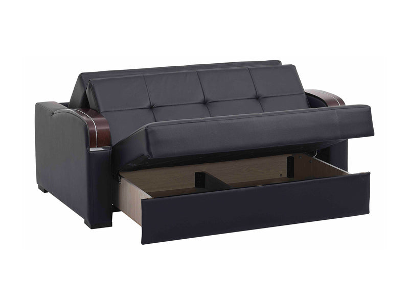 Sleep Plus Leather Convertible Living Room Set