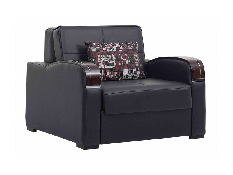 Sleep Plus Leather Convertible Living Room Set