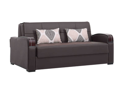 Sleep Plus Leather Convertible Living Room Set