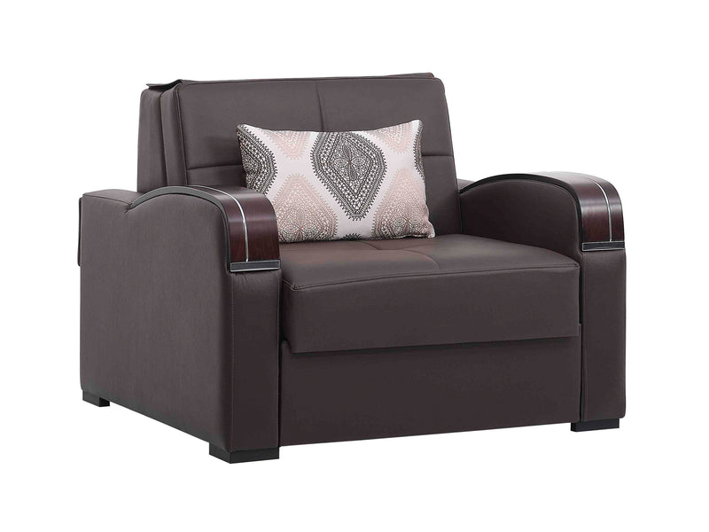 Sleep Plus Leather Convertible Living Room Set