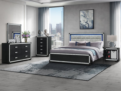 Soleil 34.1" Wide 5 Drawer Chest