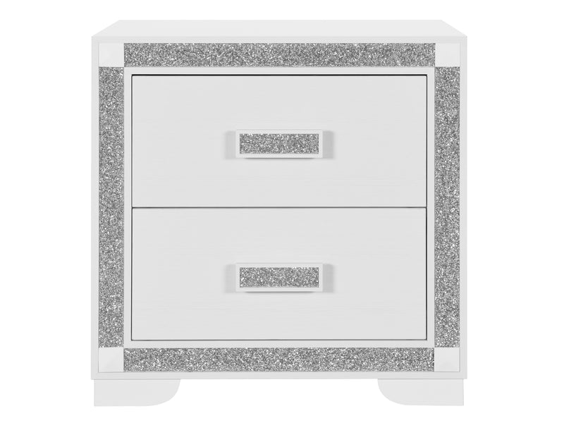 Soleil 26.7" Tall Nightstand With Cooler and Speaker