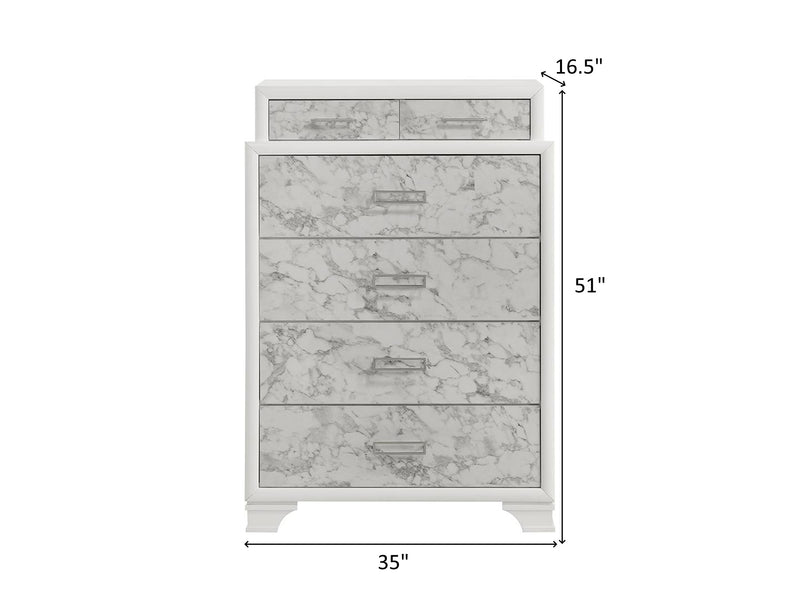 Soul 35" Wide 6 Drawer Chest