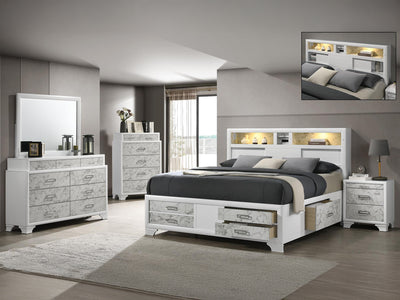 Soul 59" Wide 9 Drawer Dresser With Mirror