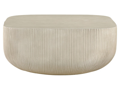 Sonara 36" Wide Fiber-Reinforced Concrete Coffee Table